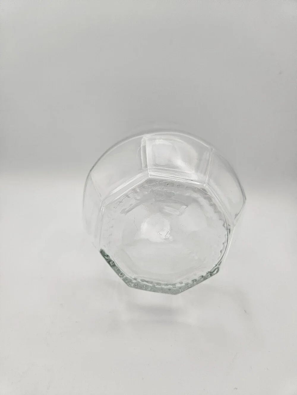 Clear Glass Decorative Vase Bottle - Home Accents
